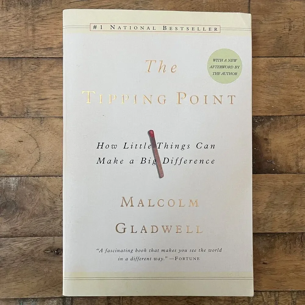 Lot of 6 Malcolm Gladwell Paperback and Hardcover Books